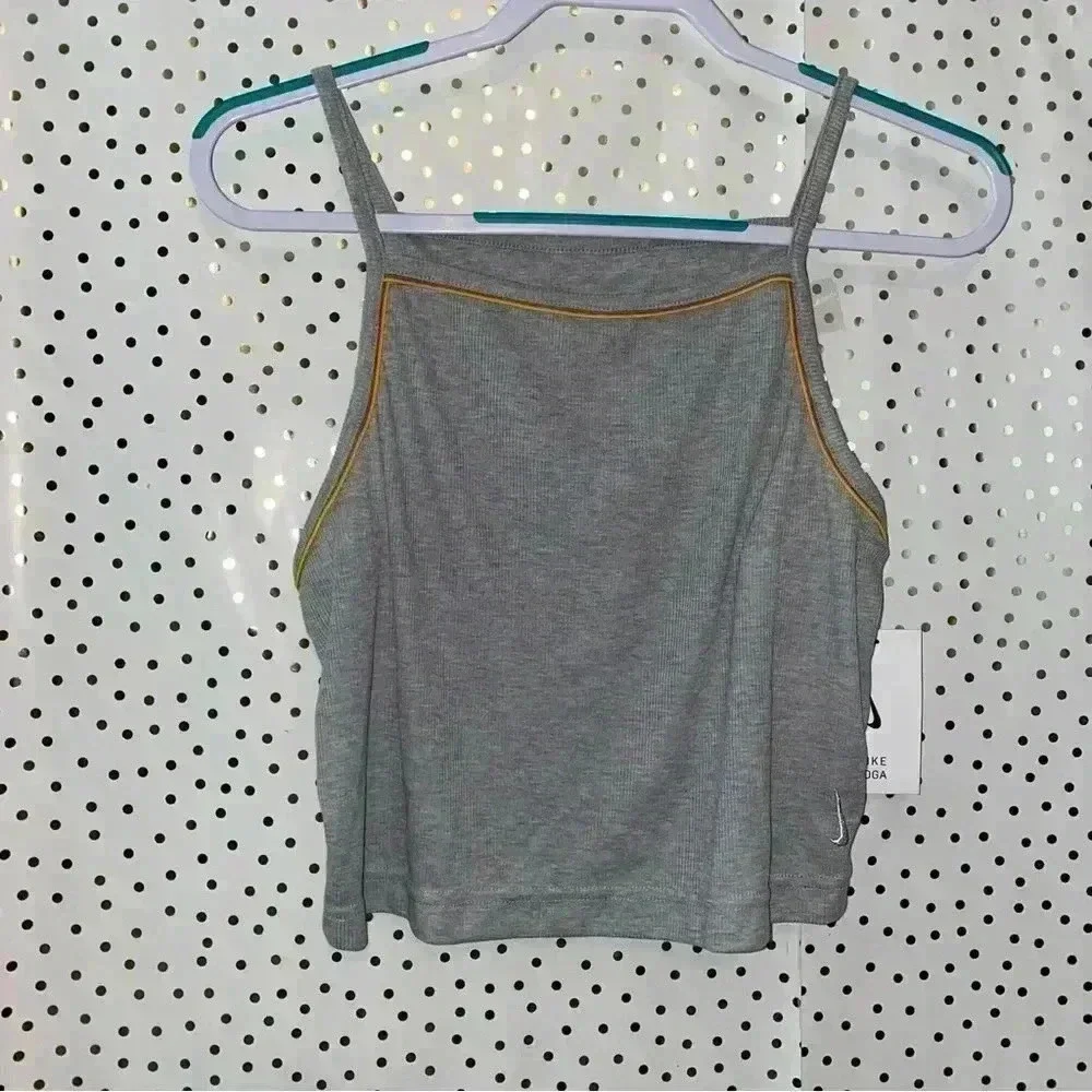 Nike Yoga Grey Top NWT